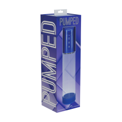Pumped Pompe à pénis Hyperpump 20 x 5.8 cm Bleue